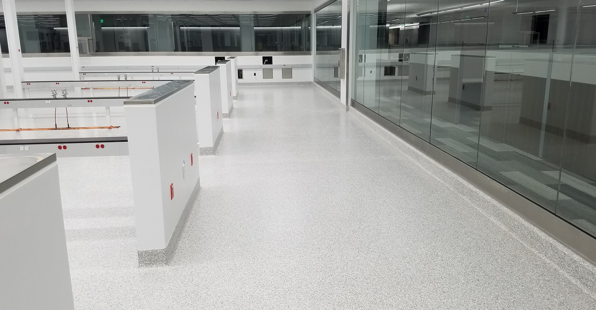 MMA vloer voor bedrijfsruimte