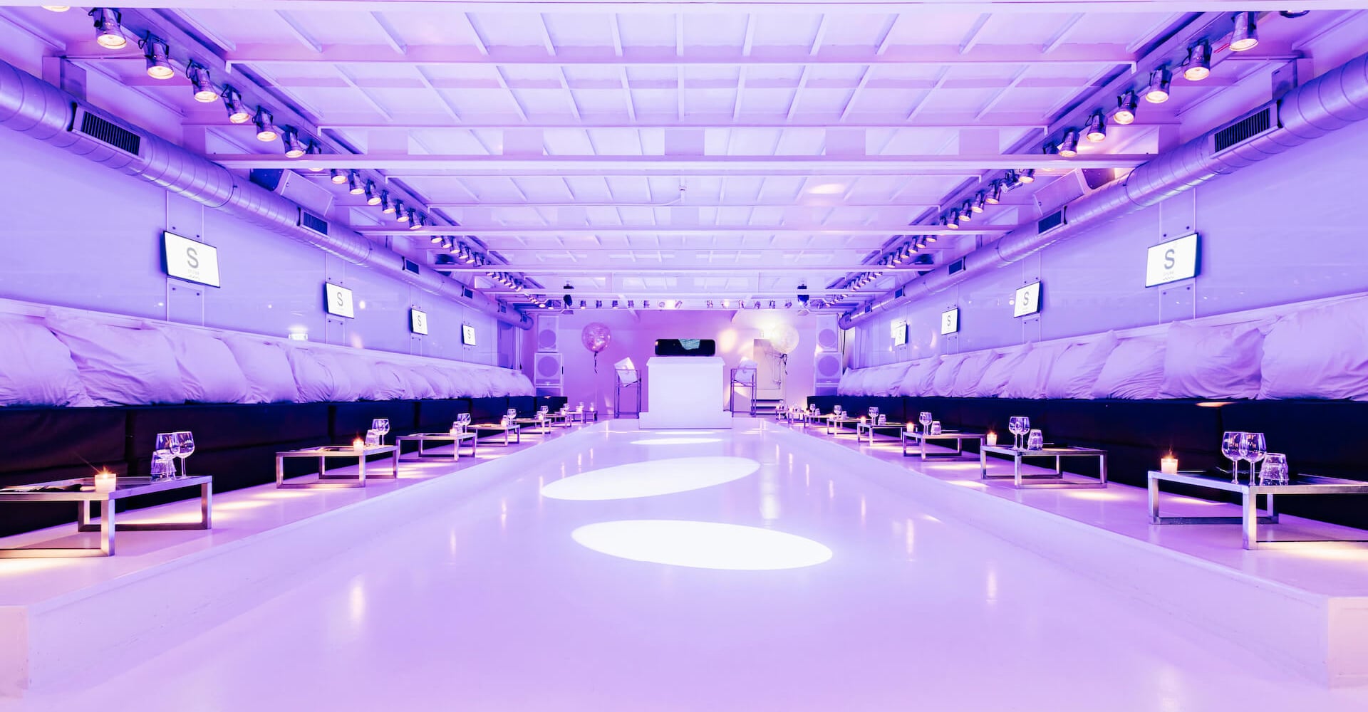 Restaurantvloer interieur