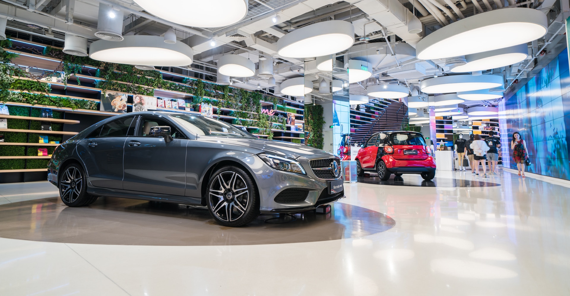 Showroomvloer Mercedes