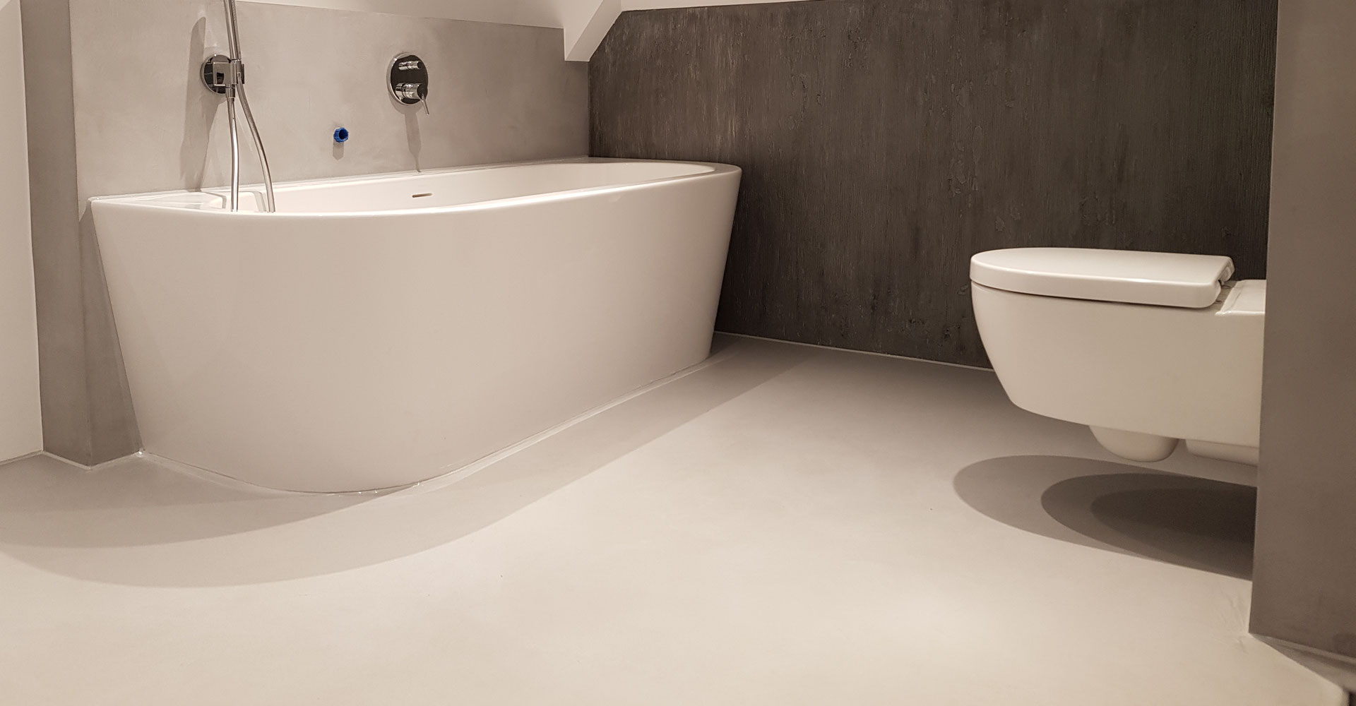 Resin floor floors for domestic and business projects