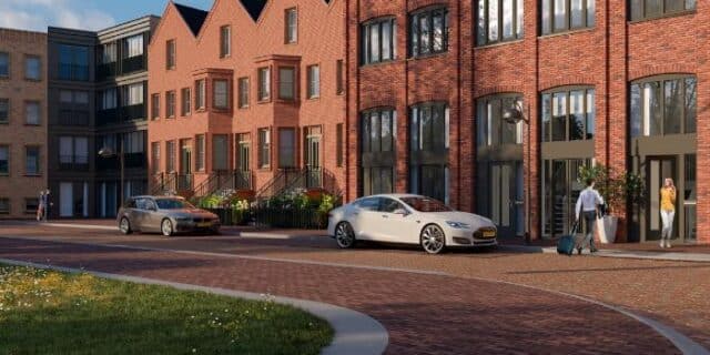 Nieuwe gietvloer voor nieuwbouw New Brooklyn de nieuwe stadswijk in Almere Poort