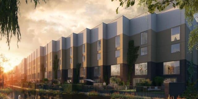 Nieuwbouwproject Park Vijfsluizen in Vlaardingen