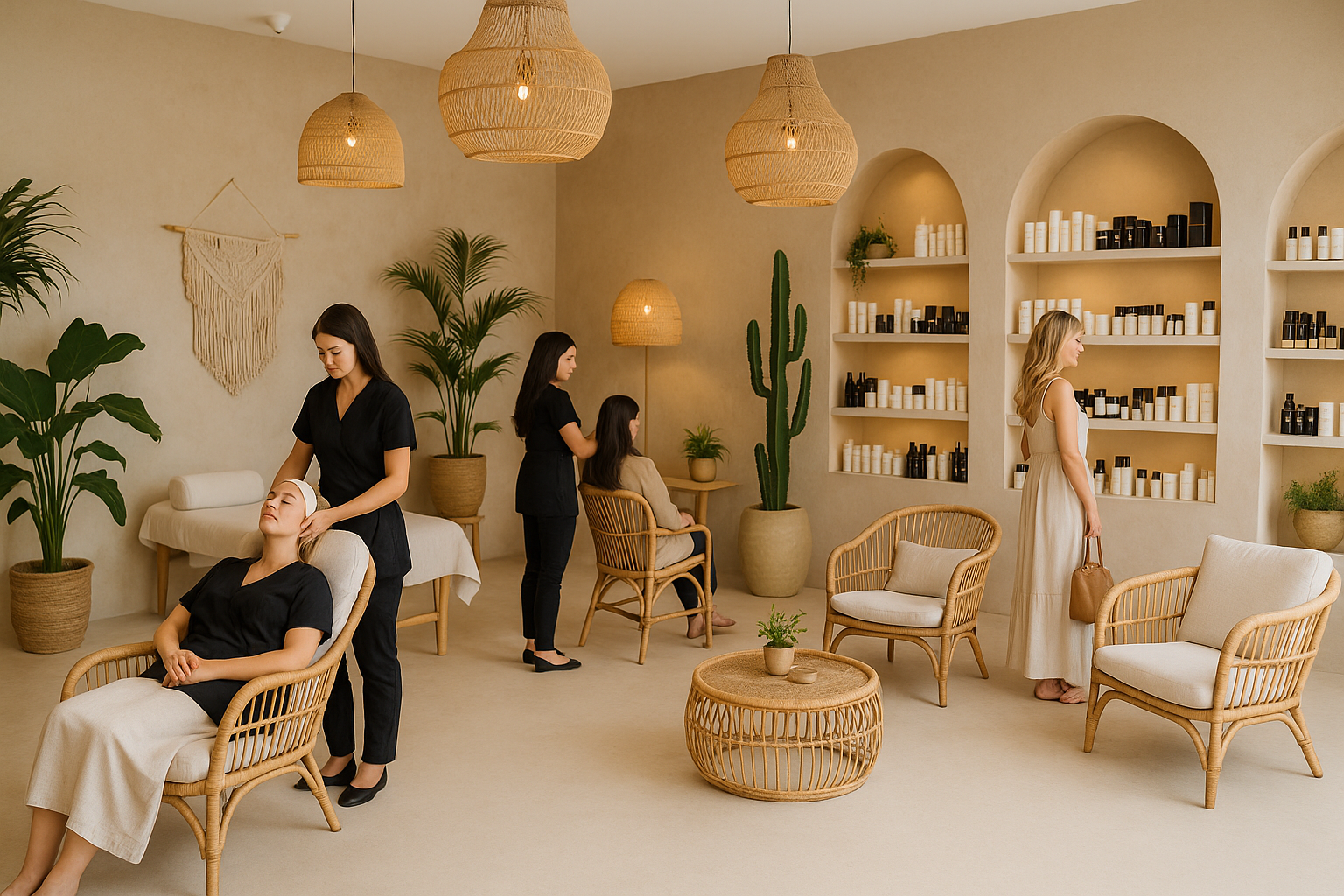 Lavasteen gietvloer in salon