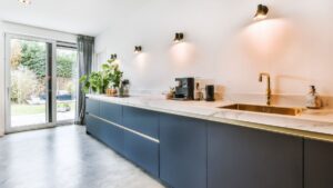 Beton-Cire-aanrechtblad Beton ciré aanrechtblad