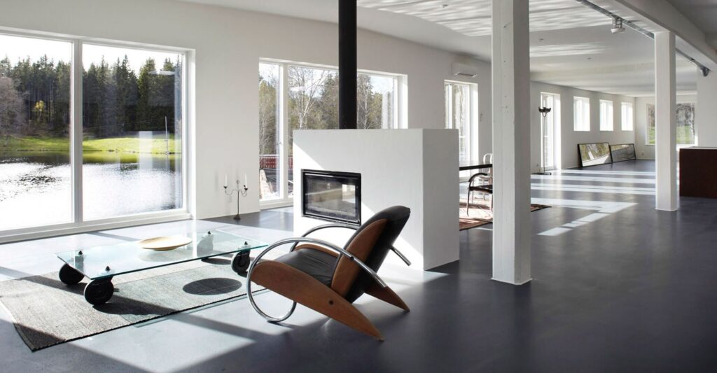 Microcement geplaatst voor buiten en binnen